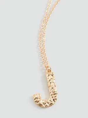 Naszyjnik z literą złoty - Dziewczyna - Rozmiar uniwersalny - MANGO TEEN