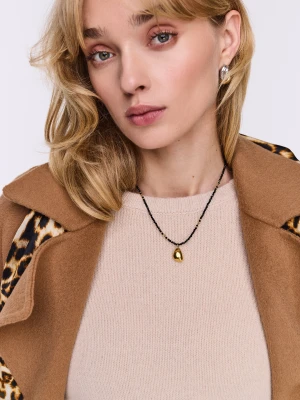 Naszyjnik z turmalinu z zawieszką kropelką TARANKO