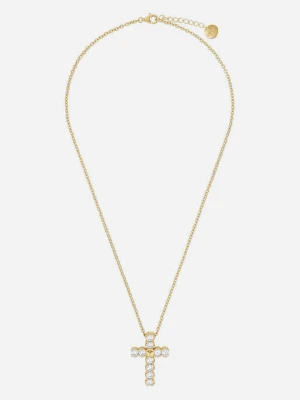 Naszyjnik z wisiorkiem w kolorze złotym Joop