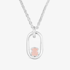 Naszyjnik Ze Srebra Z Kwarcem Tous Camille - Tous Rozmiar