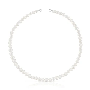 Naszyjnik Ze Srebra Z Perłą 8 Mm Hold - Tous Rozmiar