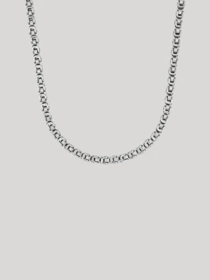 Naszyjnik ze stali nierdzewnej w kolorze srebrnym Joop