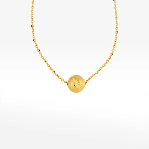 Naszyjnik ze złota z kulką Filipowicz