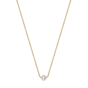Naszyjnik złoty z perłą - Pearls Pearls - Biżuteria YES