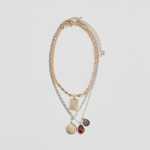 Naszyjniki 3-pak w kolorze złotym i srebrnym House