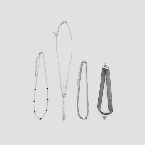 Naszyjniki w stylu gothic 4-pak House