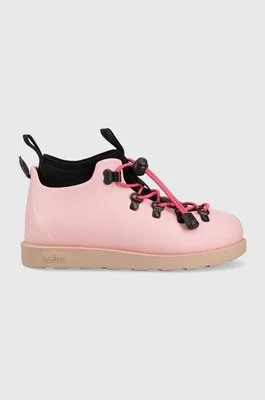 Native buty zimowe dziecięce Fitz Simmons City Lite Bloom kolor różowy