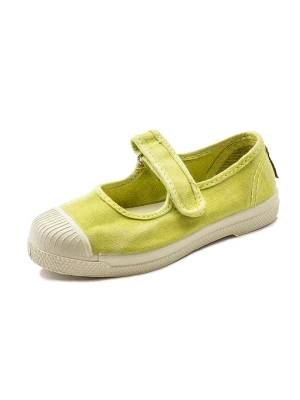 natural world Baleriny w kolorze żółtym z paskiem rozmiar: 26