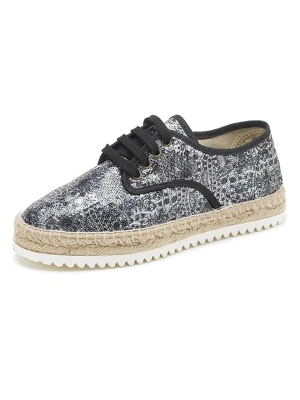 natural world Espadryle w kolorze antracytowym rozmiar: 39