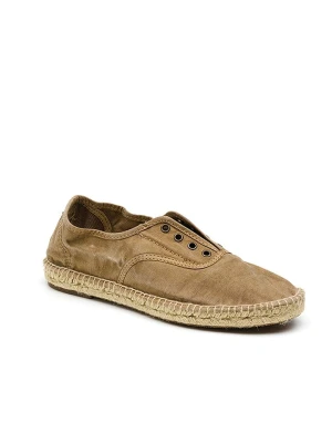 natural world Espadryle w kolorze jasnobrązowym rozmiar: 37