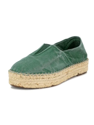 natural world Espadryle w kolorze zielonym rozmiar: 42
