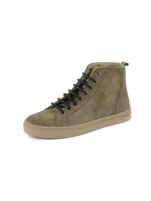 natural world Skórzane botki w kolorze jasnobrązowym rozmiar: 47