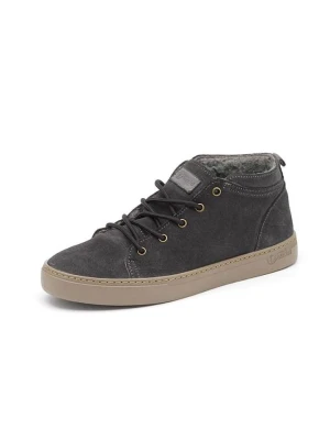 natural world Skórzane botki w kolorze szarym rozmiar: 42