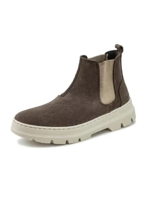 natural world Skórzane sztyblety w kolorze brązowym rozmiar: 41