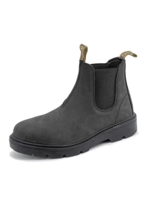 natural world Skórzane sztyblety w kolorze czarnym rozmiar: 41