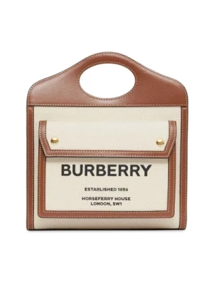 Naturalny Brązowy Torba Burberry