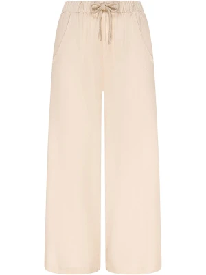 Naturana Spodnie w kolorze beżowym rozmiar: L