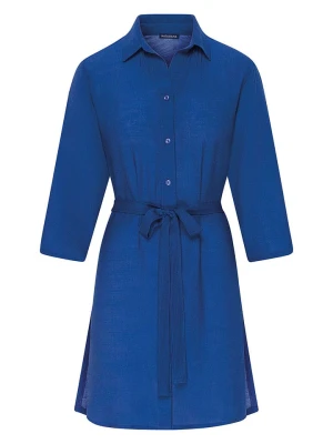 Naturana Sukienka koszulowa w kolorze niebieskim rozmiar: L