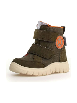 Naturino Botki "Geminae" w kolorze khaki rozmiar: 32