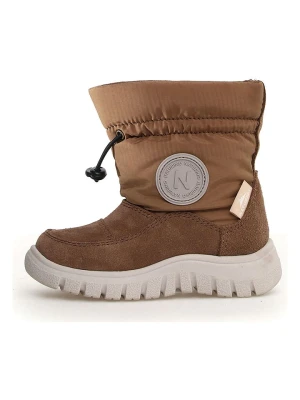 Naturino Botki "Varna" w kolorze brązowym rozmiar: 32