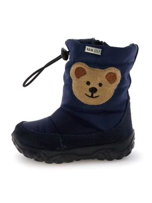 Naturino Botki zimowe "Bear" w kolorze granatowym rozmiar: 21