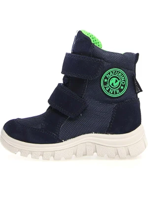 Naturino Botki zimowe "Geminae" w kolorze granatowym rozmiar: 25