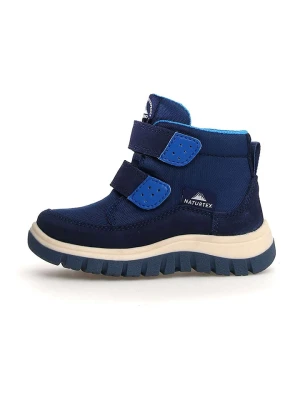 Naturino Botki zimowe "New Pile" w kolorze granatowym rozmiar: 24