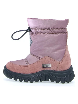 Naturino Botki zimowe "Varsa" w kolorze jasnoróżowym rozmiar: 30
