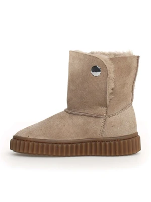 Naturino Kozaki zimowe "Pemmy" w kolorze beżowym rozmiar: 34