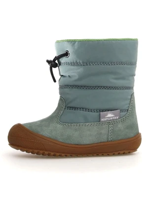 Naturino Kozaki zimowe w kolorze błękitnym rozmiar: 22