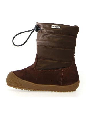 Naturino Kozaki zimowe w kolorze brązowym rozmiar: 22