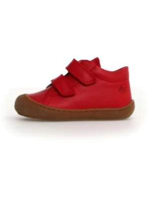 Naturino Skórzane buty "Coco" w kolorze czerwonym do nauki chodzenia rozmiar: 25