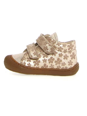 Naturino Skórzane buty "Cocoon" w kolorze beżowym do nauki chodzenia rozmiar: 26