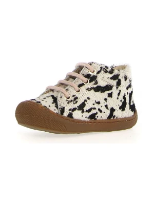 Naturino Skórzane buty "Cocoon" w kolorze białym do nauki chodzenia rozmiar: 24