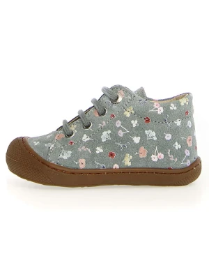 Naturino Skórzane buty "Cocoon" w kolorze błękitnym do nauki chodzenia rozmiar: 19