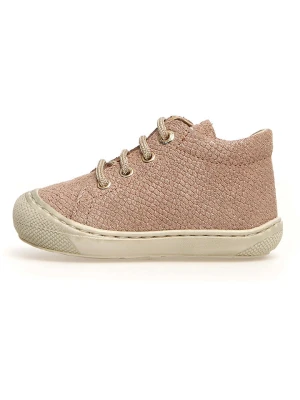 Naturino Skórzane buty "Cocoon" w kolorze jasnoróżowym do nauki chodzenia rozmiar: 20