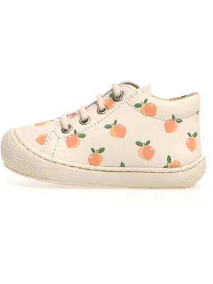 Naturino Skórzane buty "Cocoon" w kolorze kremowym do nauki chodzenia rozmiar: 20