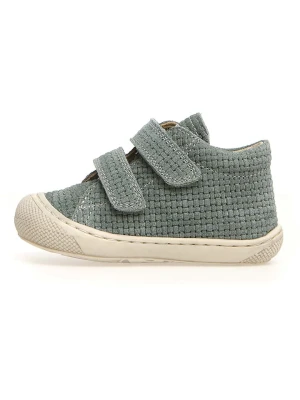Naturino Skórzane buty "Cocoon" w kolorze zielonym do nauki chodzenia rozmiar: 20