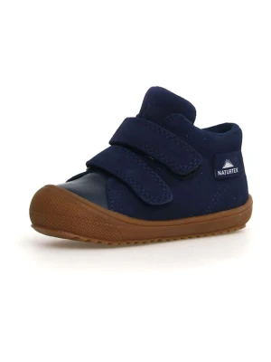 Naturino Skórzane buty "Raintastik" w kolorze granatowym do nauki chodzenia rozmiar: 22
