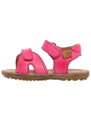 Naturino Skórzane sandały "Sky" w kolorze różowym rozmiar: 29