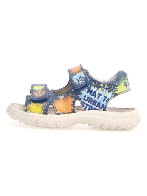 Naturino Skórzane sandały "Sokanon" ze wzorem rozmiar: 33