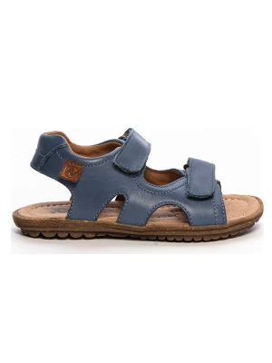 Naturino Skórzane sandały w kolorze niebieskim rozmiar: 32