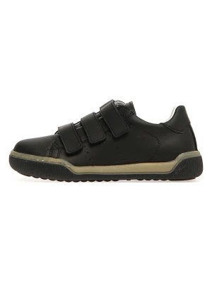 Naturino Skórzane sneakersy "Cliff" w kolorze czarnym rozmiar: 32