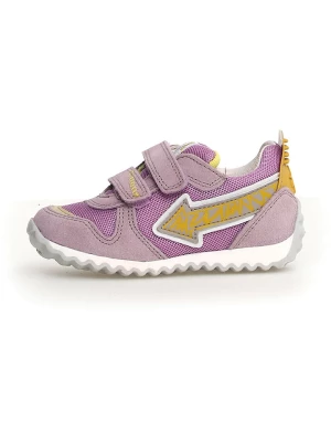 Naturino Skórzane sneakersy "Crunch" w kolorze fioletowym rozmiar: 29