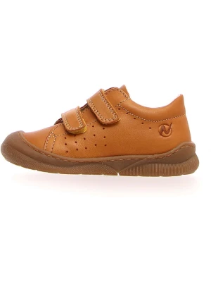 Naturino Skórzane sneakersy "Gabby" w kolorze jasnobrązowym rozmiar: 31