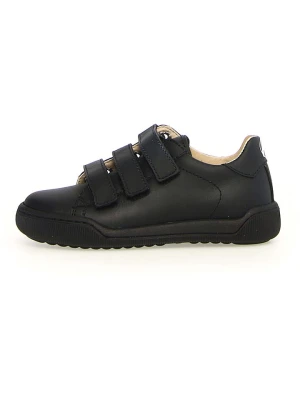 Naturino Skórzane sneakersy "Gempe" w kolorze czarnym rozmiar: 26