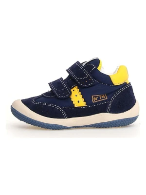 Naturino Skórzane sneakersy "Go" w kolorze granatowym rozmiar: 23