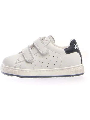 Naturino Skórzane sneakersy "Hasselt" w kolorze białym rozmiar: 29