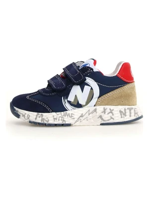 Naturino Skórzane sneakersy "Jesko 2" w kolorze granatowym rozmiar: 20