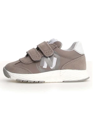 Naturino Skórzane sneakersy "Jesko" w kolorze jasnobrązowym rozmiar: 29